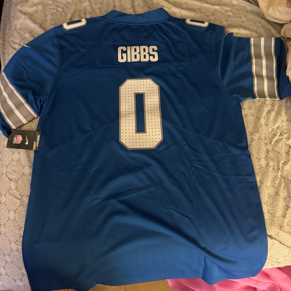 XL Jahmyr Gibbs Detroit Lions Men’s Nike Jersey NWT